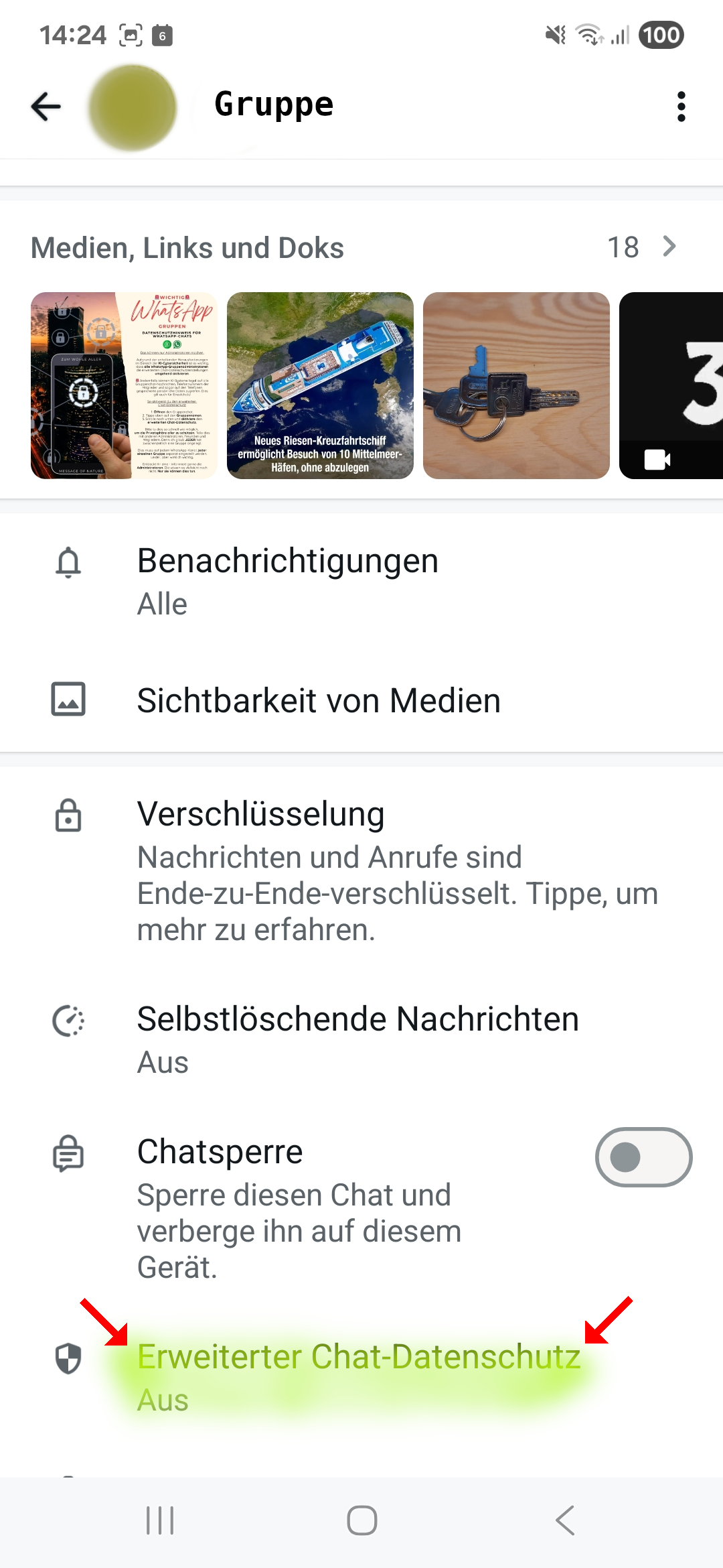 Chat-Datenschutz
