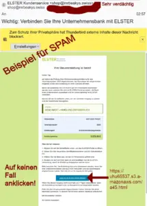 Spam-Beispiel